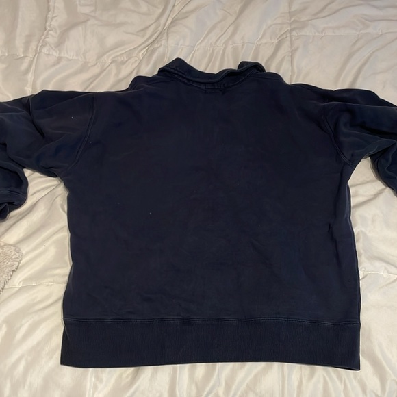 BIG BEAR OUTFITTERS | Zip Polo sweater | Black heather | Size Women’s medium - Picture 2 of 4